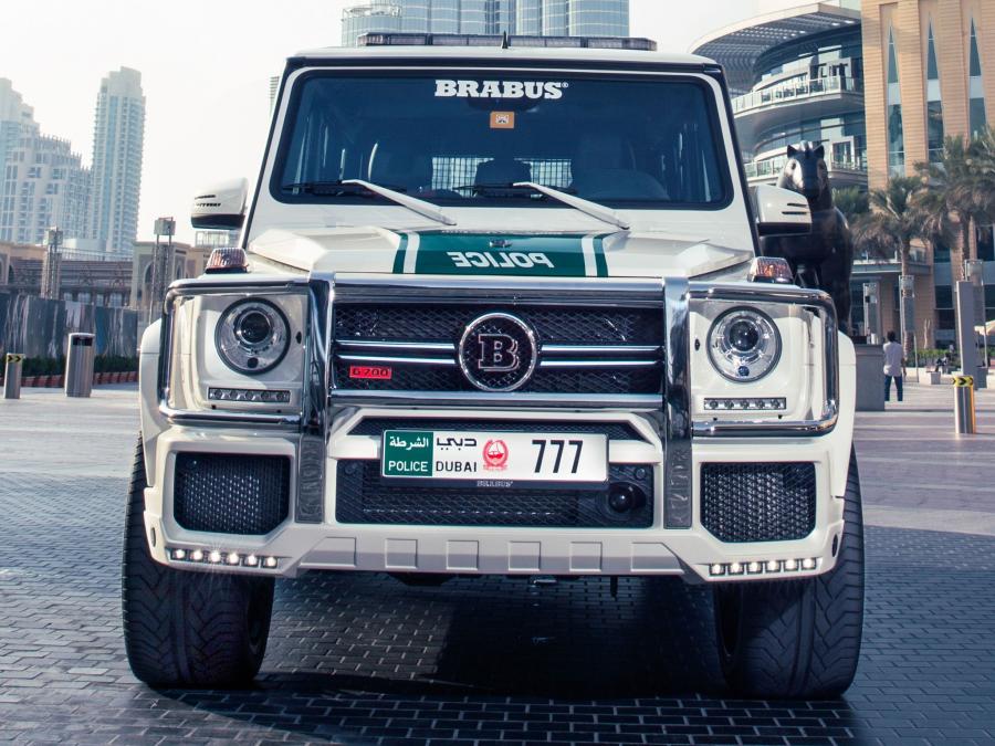  Mercedes-Benz G700 Widestar Police by Brabus 2013 года  (фото 3 из 6)